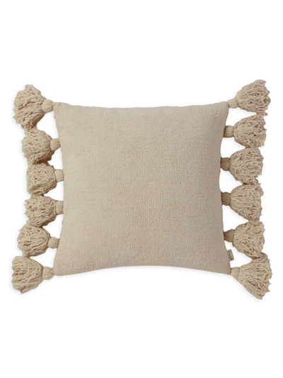 Sunday Citizen Pom Pom Throw Pillow In Sahara Tan