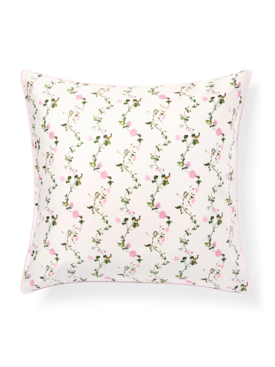 Hill House Home Pond Floral Euro Sham In Pink Floral
