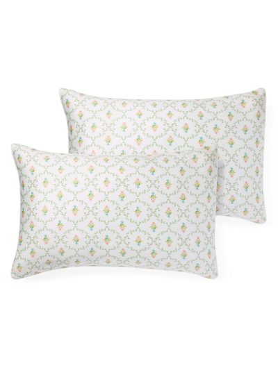 Hill House Home Pastel Trellis Pillowcase Set