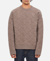 BOTTEGA VENETA 3D KNITS WOOL SWEATER