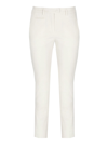 Dondup Trousers  Perfect In Stretch Cotton In Avorio
