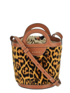 Marni Mini Tropicalia Leopard-print Bucket Bag