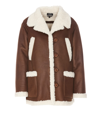 Apc A.p.c. Manteau Clara Clothing In Brown