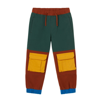 Stella Mccartney Kids' Organic Cotton Pants In Multicolor
