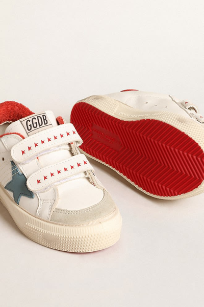 Golden Goose Kids' Sneakers Old School In White