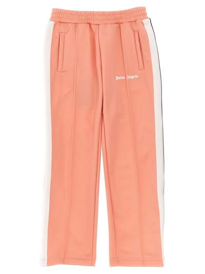 Palm Angels Kids' Track Joggers In Pink