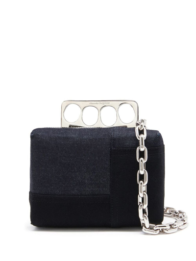 ALEXANDER McQUEEN グリップミニバック Alexander Mcqueen The Grip Mini Bag In Black | ModeSens