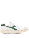 Diadora Heritage B.560 Used Man Sneakers White Size 12 Soft Leather In White