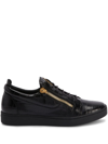 Giuseppe Zanotti Frankie Low-top Sneakers In Black