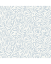 Nuwallpaper Blue Wisley Peel & Stick Wallpaper In Blue