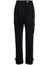 Alexander Mcqueen Tailored Cargo Trousers In Blue