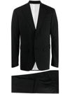 Dsquared2 Virgin-wool Single-breasted Suit In Schwarz