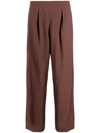 REJINA PYO HIGH-WAISTED STRAIGHT-LEG TROUSERS