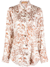 Rejina Pyo Pattern Printed Shirt In Neutrals