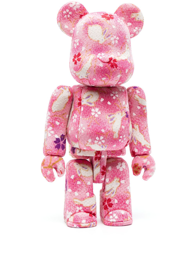 Medicom Toy Pink Bearbrick Kimekomi 100% And 400% Set