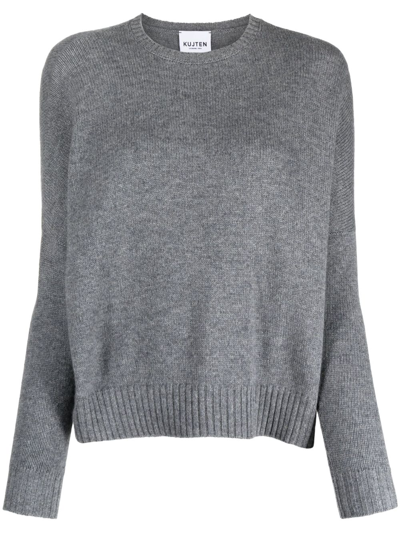 Kujten Amelie Cashmere Sweatshirt In Grau