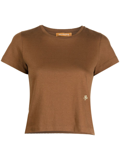 Rejina Pyo Adina T-shirt In Brown