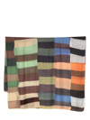 PAUL SMITH OVERLAPPING CHEC-PRINT SCARF