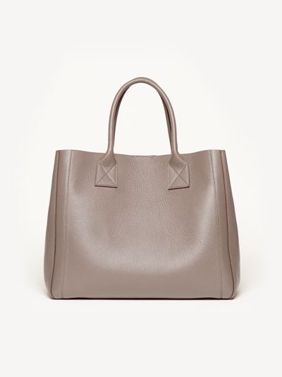 M. Gemi The Elena Grande Tote In Mushroom