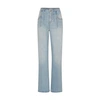 Victoria Beckham Alina Indigo Wash Camal Jean Pants In Light_mid_vintage_wash