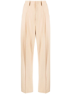 ISABEL MARANT HIGH-WAISTED STRAIGHT-LEG TROUSERS
