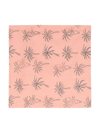 Les-ottomans Palm Tree-print Cotton Napkin In Pink