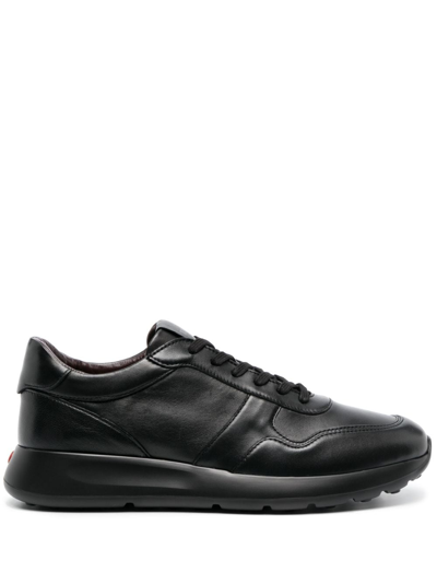 Tod's Panelled Logo-tongue Sneakers In Black