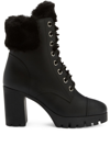 GIUSEPPE ZANOTTI MOYRA LEATHER ANKLE BOOTS