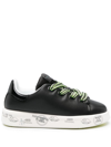 PREMIATA BELLE 6550 LEATHER SNEAKERS