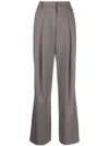 LOW CLASSIC PLEATED HIGH-WAIST TROUSERS