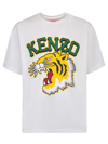 KENZO TIGER VARSITY WHITE T-SHIRT