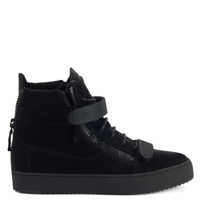 Giuseppe Zanotti Coby High-top Sneakers In Black