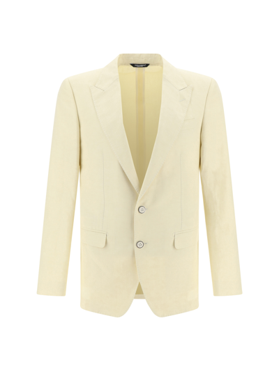 Dolce & Gabbana Blazer Jacket In Palm Leaf