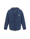 Dolce & Gabbana Windproof Jacket In Blu