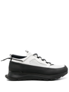 Canada Goose Glacier Trail Rubber And Leather-trimmed Suede Hiking Sneakers In White