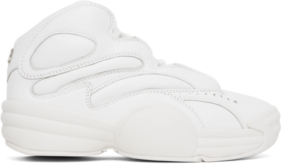 Alexander Wang Aw Hoop Trainer In Leather In White