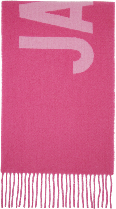 Jacquemus Pink 'l'écharpe ' Scarf In 43 Multi-pink