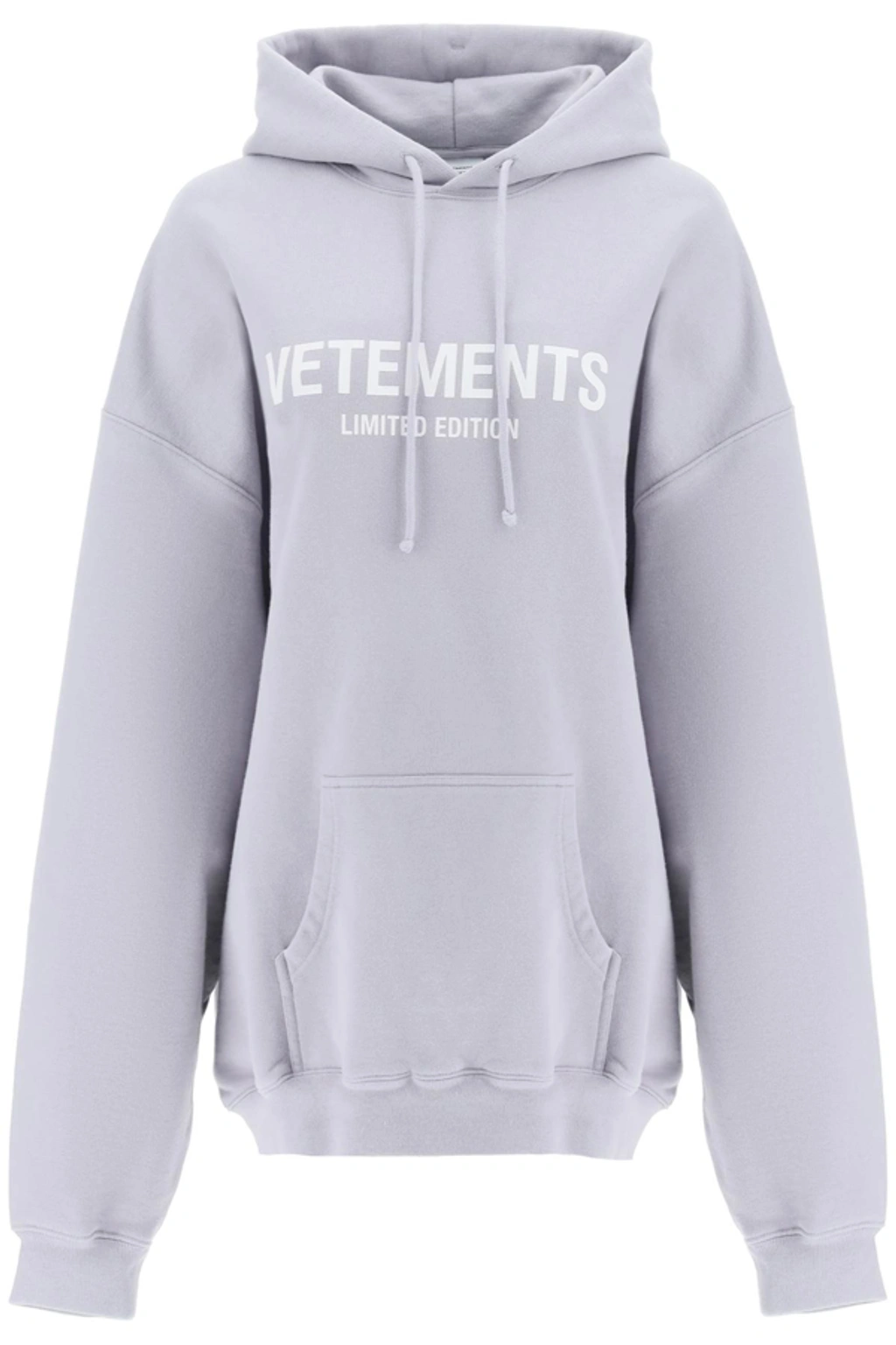 【正規品】VETEMENTS Limited Edition Hoodie S Vetements Oversized Limited Edition Logo Hoodie In Lavender