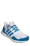 Adidas Originals X Lego® Ultraboost Dna Running Shoe In White/ Shock Blue/ Black