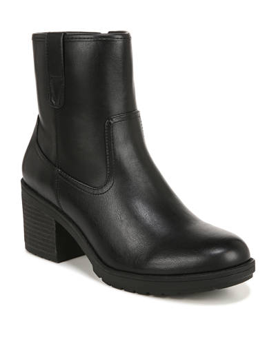 Dr. Scholl's Women's Pearl Booties In Black Faux Leather