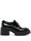 ASH NELSON 80MM STUDDED LEATHER LOAFERS