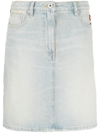 Kenzo Medium Stone Blue Skirts Light Blue In Blue