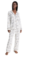 Bedhead Pjs Long Sleeve Pajama Set In City That Never Sleeps