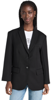 ANINE BING QUINN BLAZER BLACK