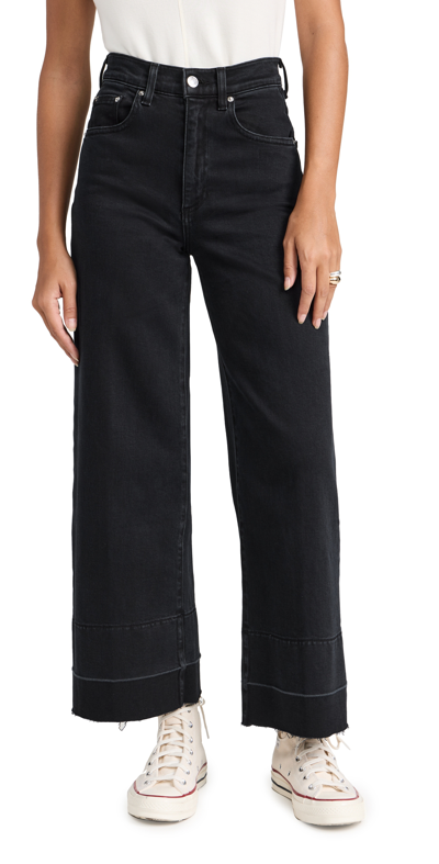 Le Jean Sophia Wide Leg Jeans In Milo