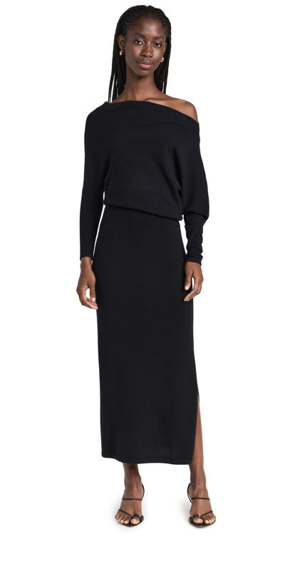 Altuzarra Kasos Cashmere Dress In Black