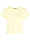 REJINA PYO CROPPED SHORT-SLEEVE T-SHIRT