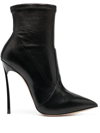 CASADEI BLADE 120MM LEATHER BOOTS