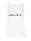Moncler Logo Print Tank Top In Default Title
