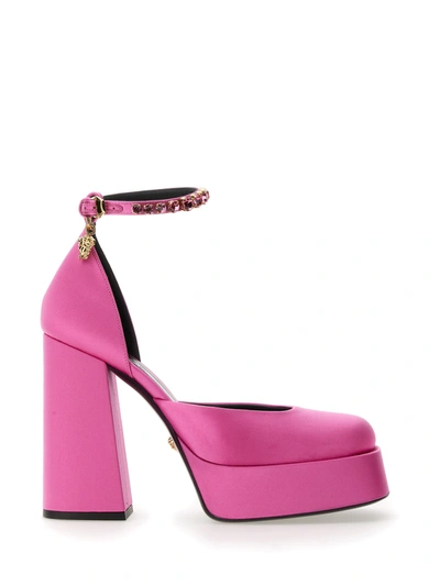 Versace Medusa Plateau Pumps Aevitas In Pink